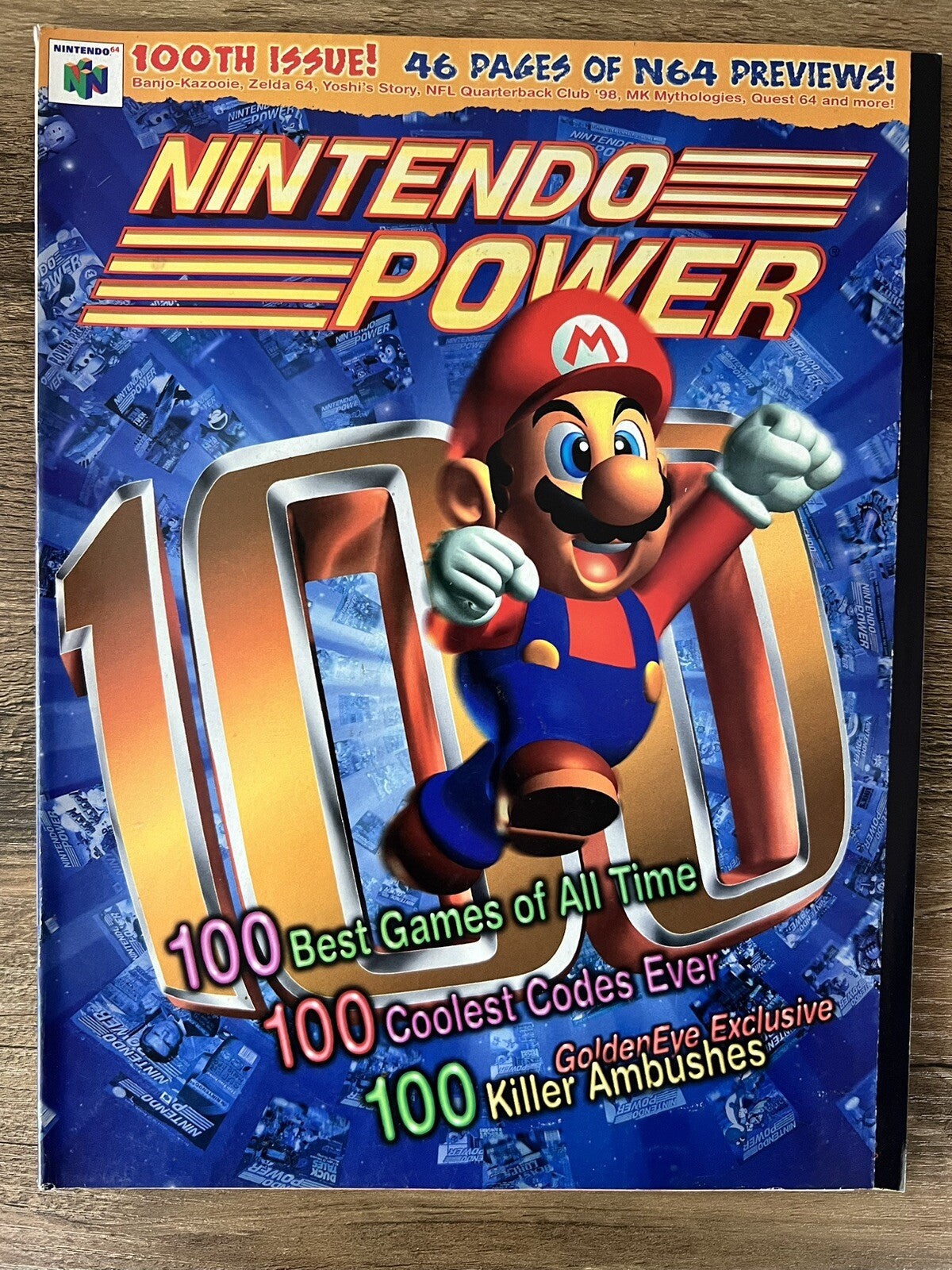 Nintendo Power  Vol. 100 September 1997 - 100 Greatest Games Complete