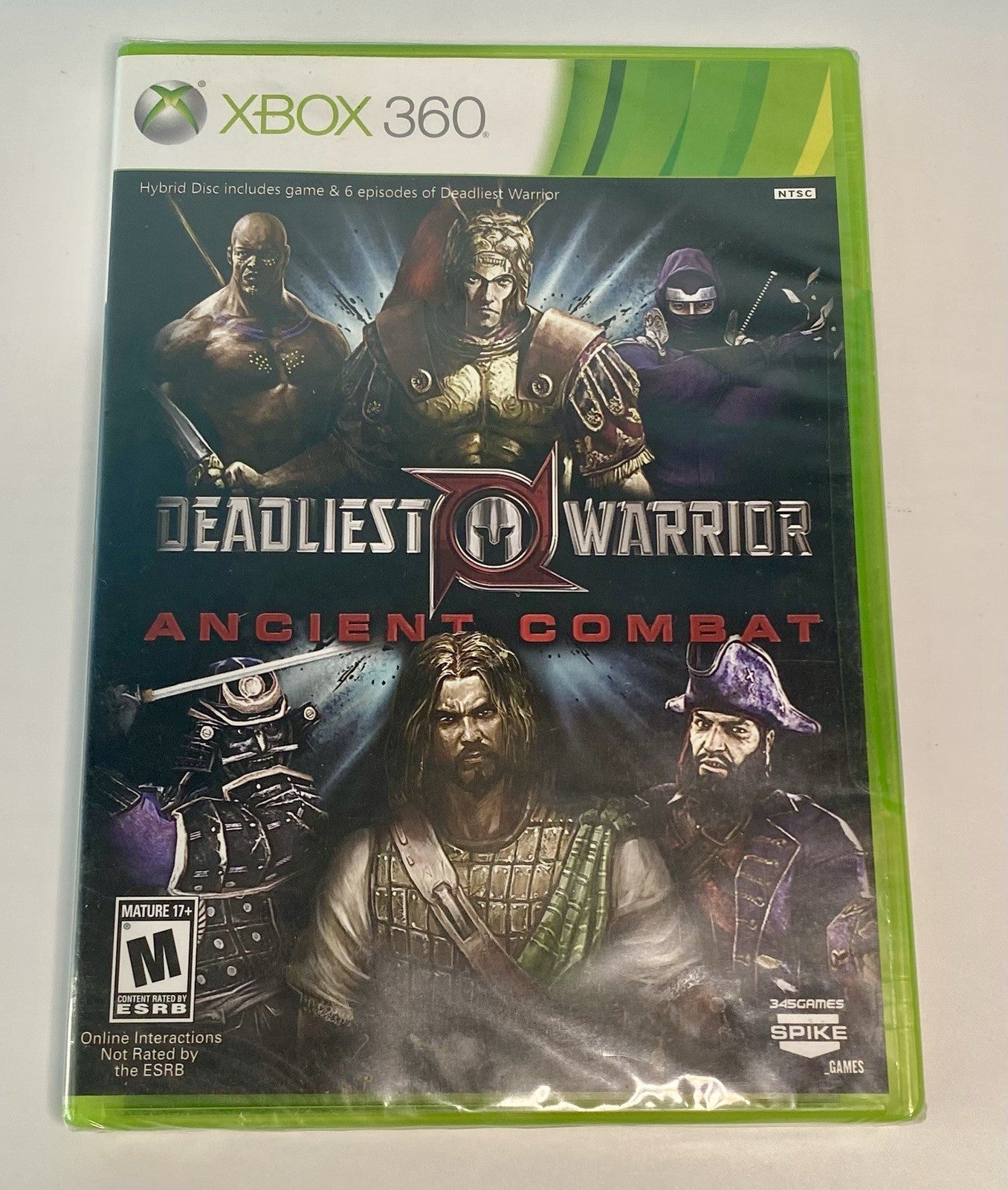 Deadliest Warrior: Ancient Combat (Microsoft Xbox 360, 2012) Brand New Sealed