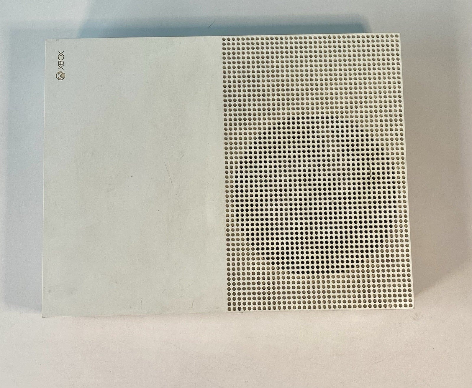 Microsoft Xbox One S 1681 White Console Only Bad Disc Drive For Parts/Repair