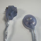 Nyko Worm Light Nintendo Gameboy Advance GBA GBC Color Silver Blue Clear, Tested