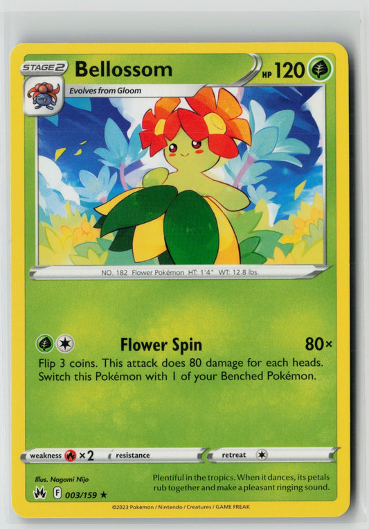 Bellossom (SWSH: Crown Zenith 003/159) NM