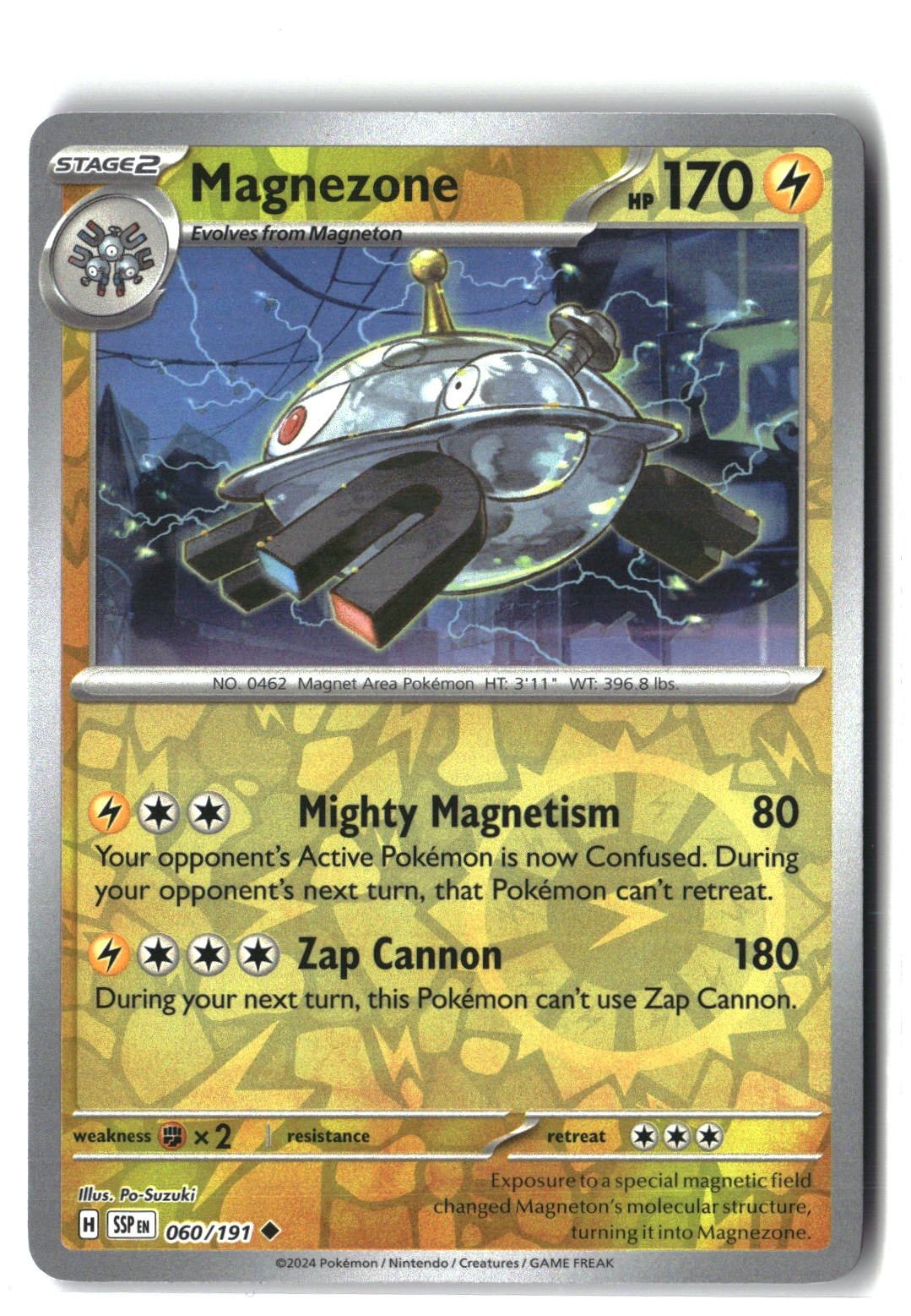 Magnezone Reverse Holofoil NM (Surging Sparks 060/191)