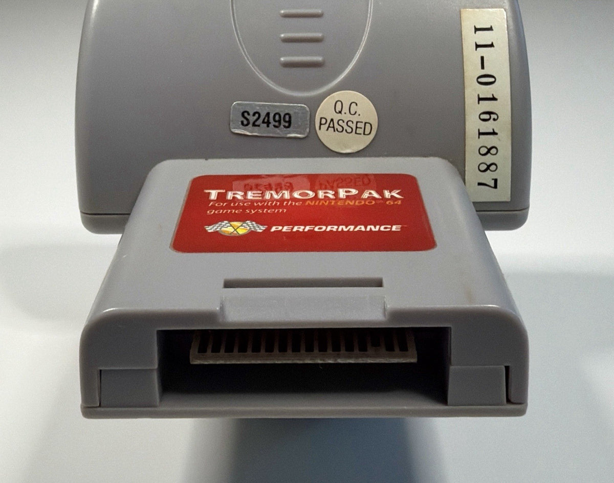 Nintendo 64 N64 Tremor Pak TremorPak Performance Rumble Accessory TESTED P-383