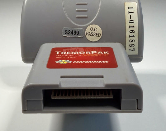 Nintendo 64 N64 Tremor Pak TremorPak Performance Rumble Accessory TESTED P-383