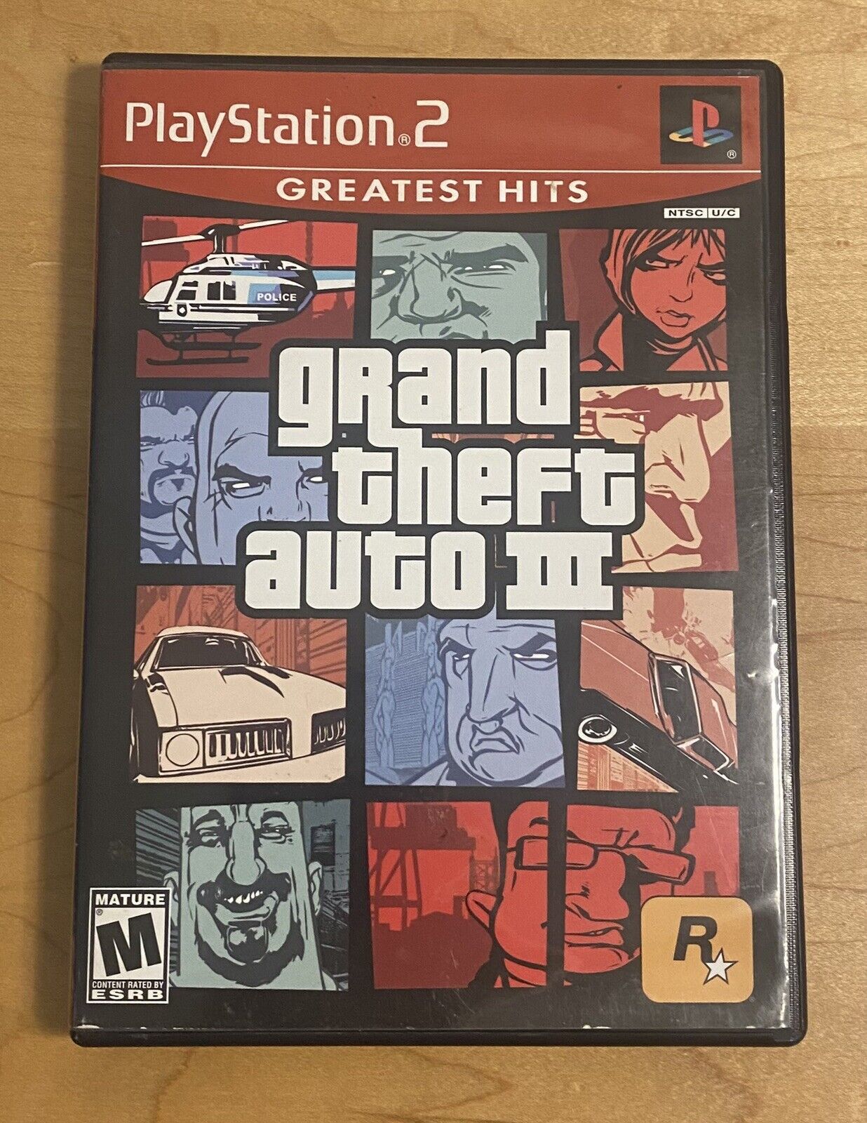 Grand Theft Auto 3 GTA III (Playstation 2 PS2 2003) CIB W/ Manual No Map, Tested