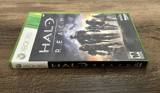 Halo Reach (Xbox 360, 2010) CIB Complete w/ Manual Tested