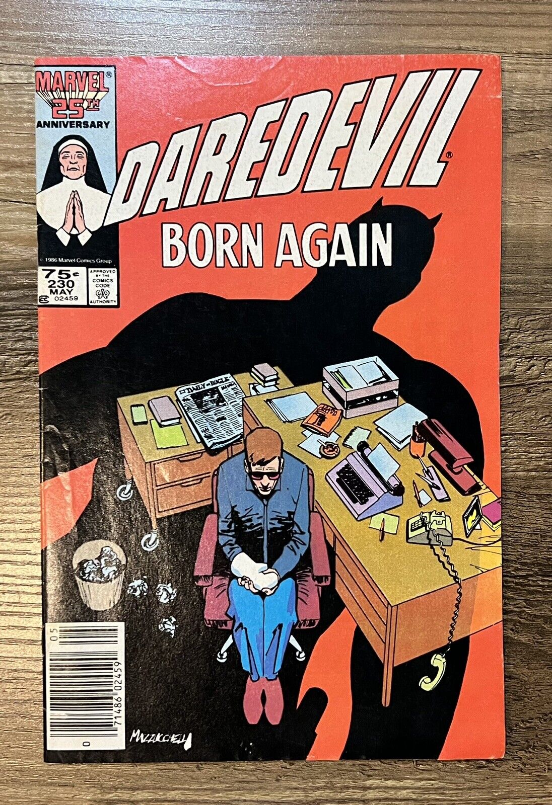 The Daredevil Comic Book (Issue #230) “Born Again"