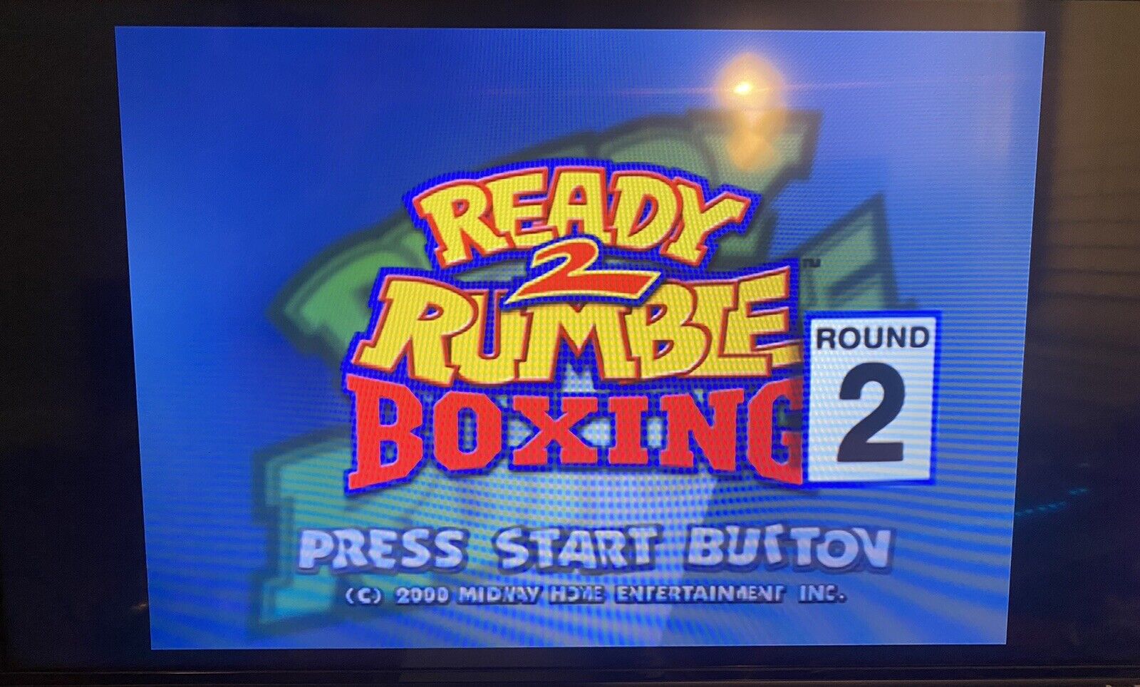 Ready 2 Rumble Boxing Round 2 (PS2, 2000) CIB W/ Manual And Registration, Tested