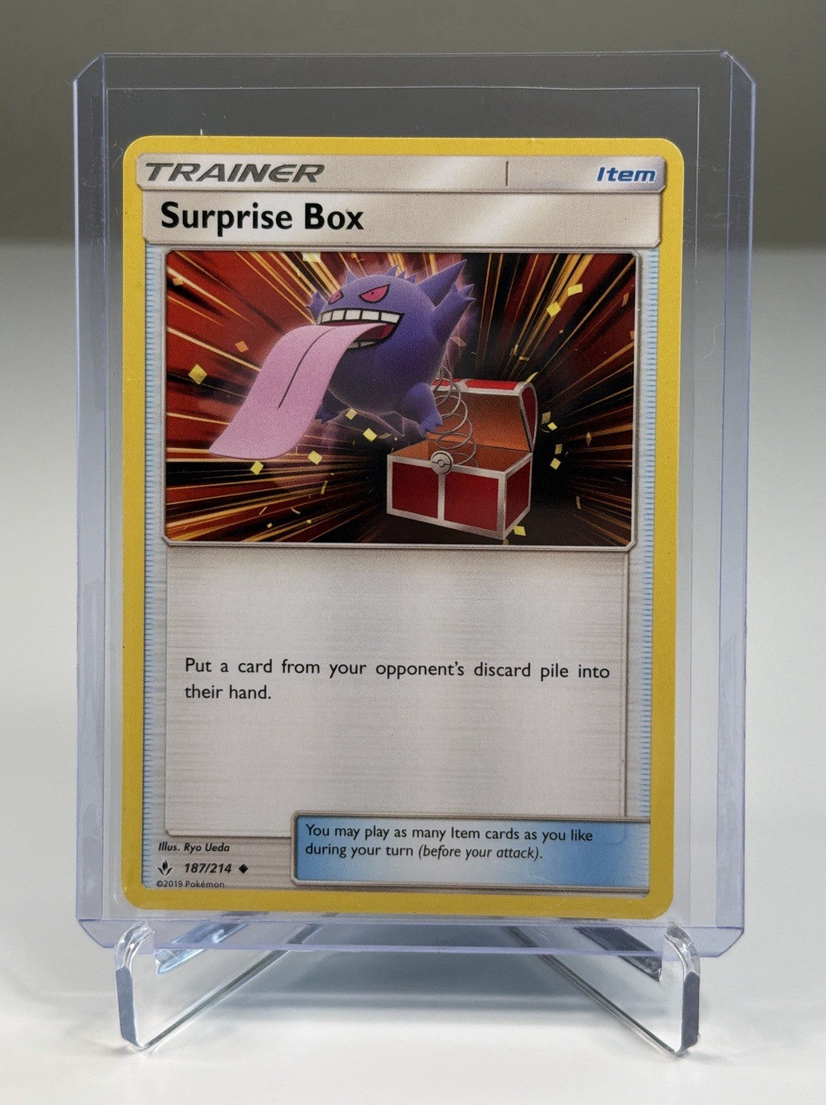 Surprise Box 187/214 Uncommon Unbroken Bonds Pokemon TCG Lightly Played LP