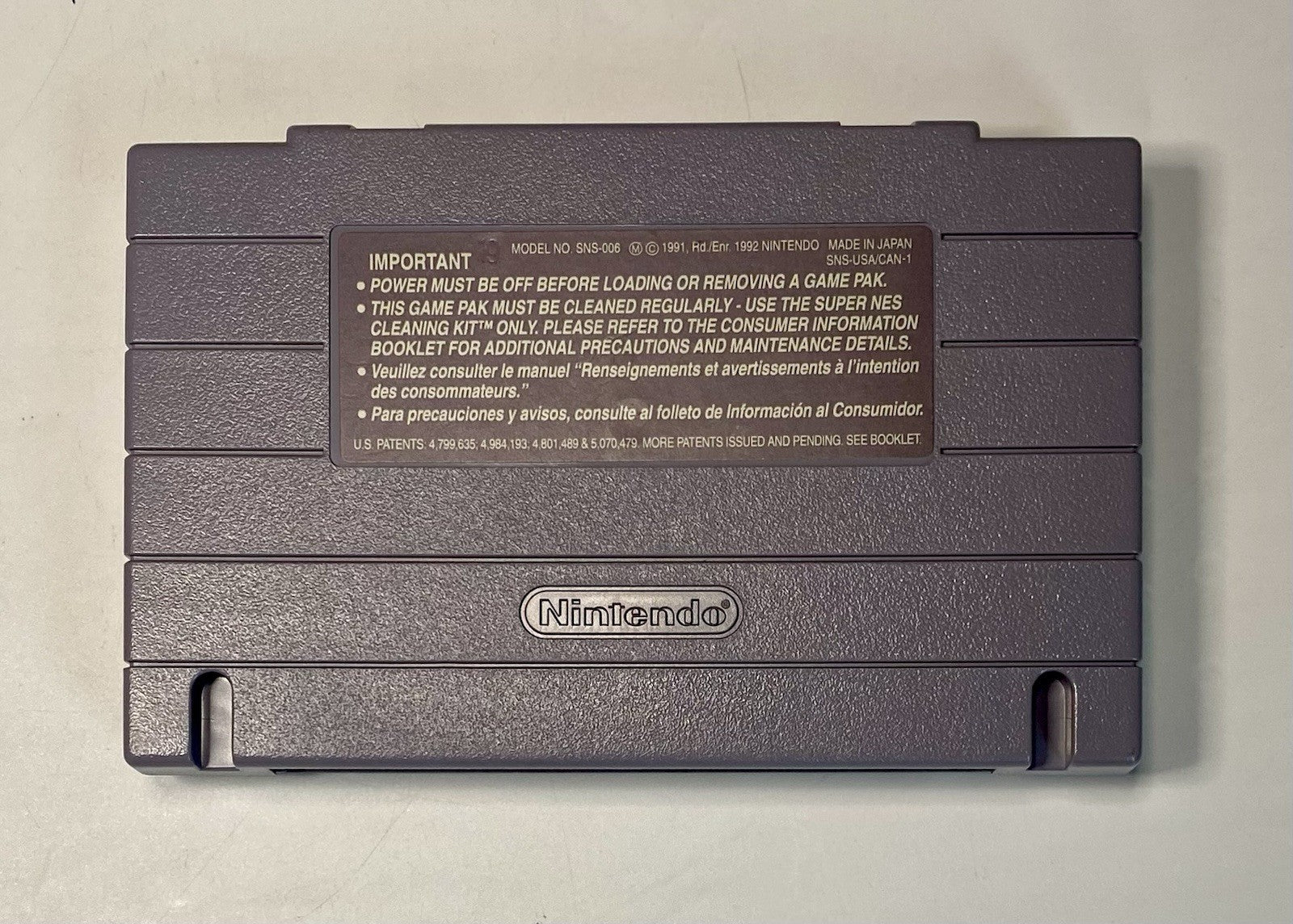 The Ren & Stimpy Show: Time Warp (Super Nintendo SNES, 1994) Tested Working