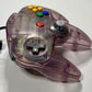 Nintendo 64 N64 Clear Atomic Purple Controller OEM Original All Buttons Tested!