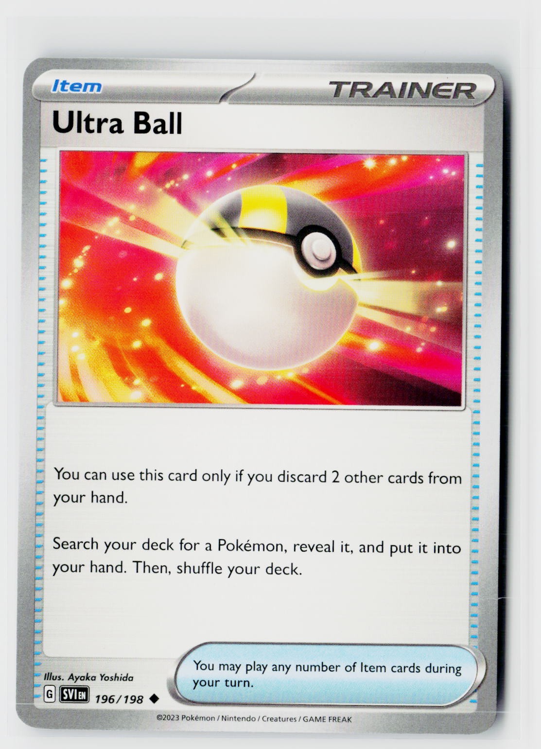 Ultra Ball (Scarlet & Violet Base Set 196/198) NM