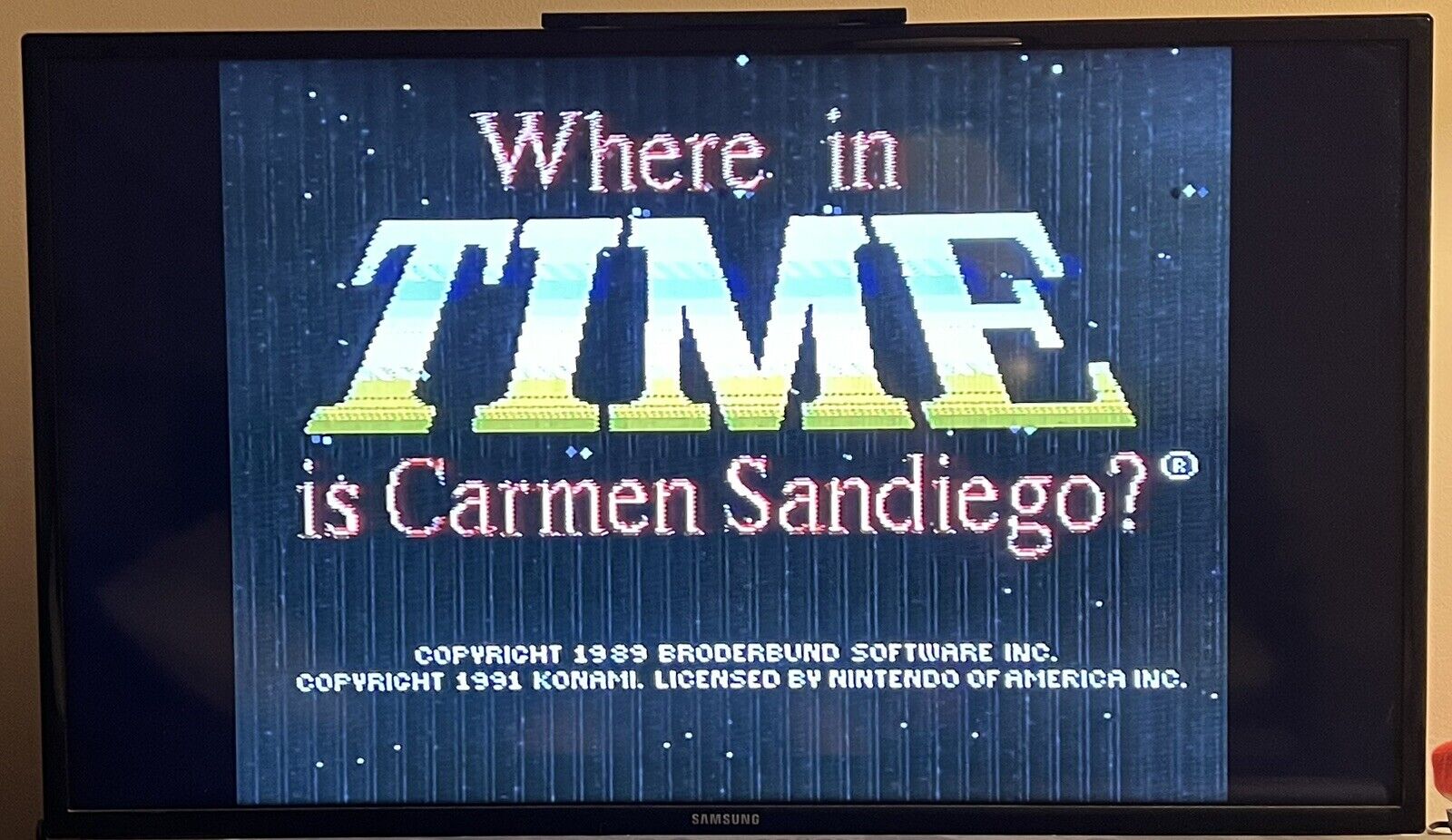 Where in Time is Carmen Sandiego (Nintendo Entertainment System, 1991) Tested!