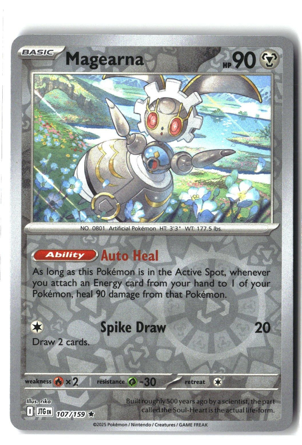 Magearna Reverse Holofoil NM (Journey Together 107/159)