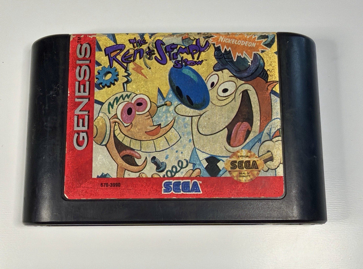 Ren & Stimpy Show Presents: Stimpy's Invention (Sega Genesis, 1993) Tested