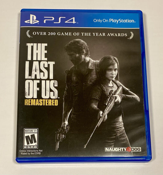 The Last of Us Remastered (Sony PlayStation 4, 2014) PS4 Very Good Condition