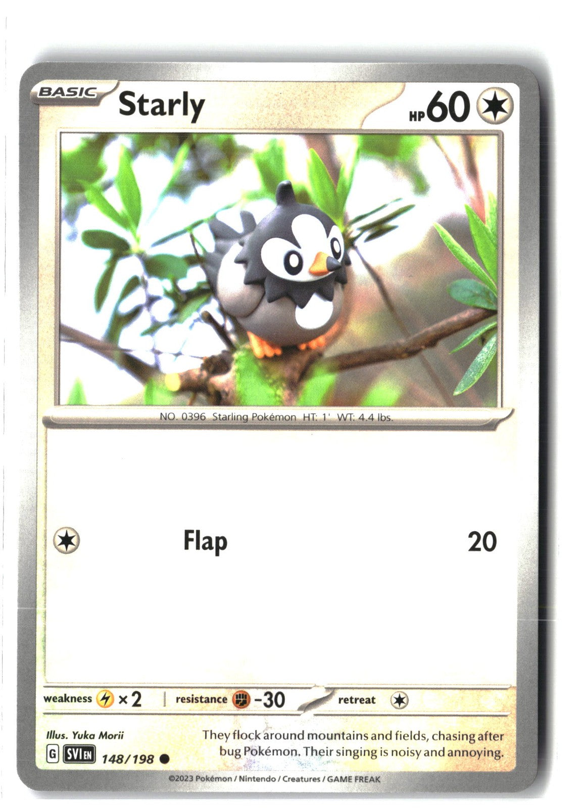 Starly (Scarlet & Violet Base Set 148/198) NM