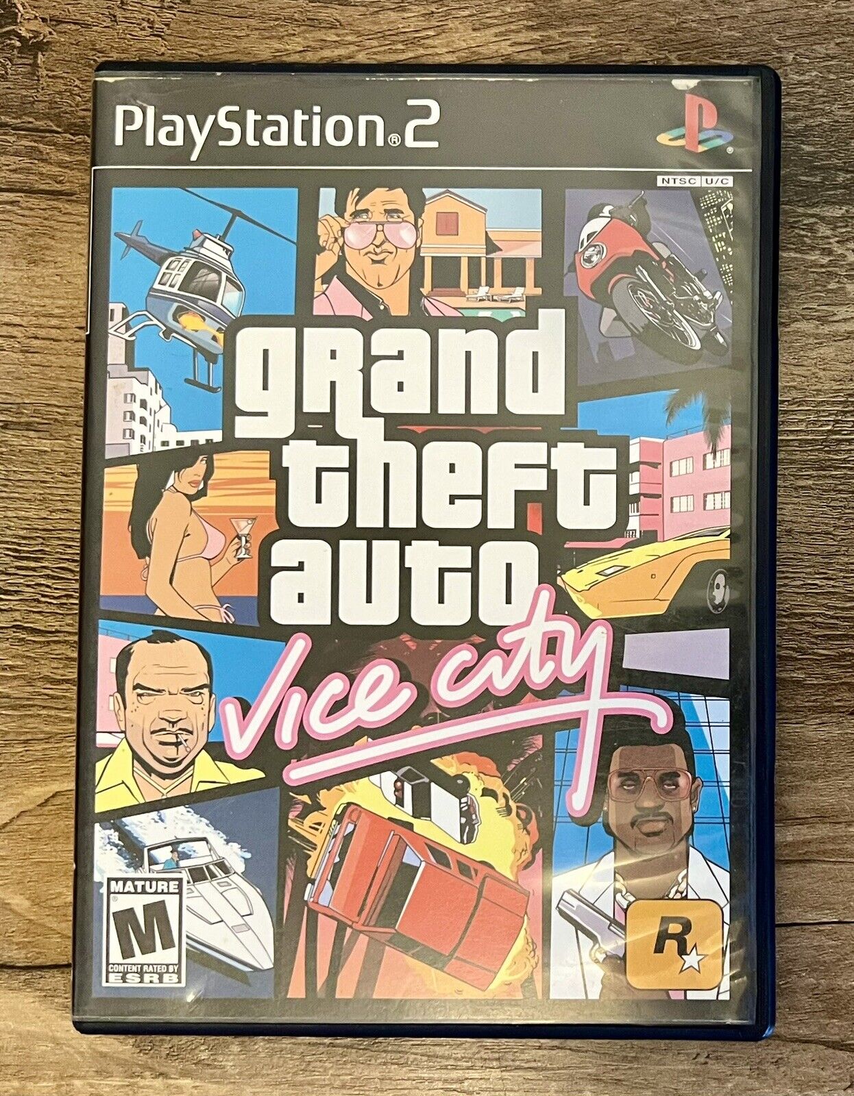 Grand Theft Auto: Vice City (Sony PlayStation 2, PS2)  Complete W/ Map & Manual!