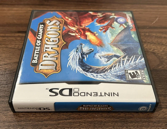 Battle of Giants: Dragons (Nintendo DS, 2009) Complete W/Manual & Inserts.