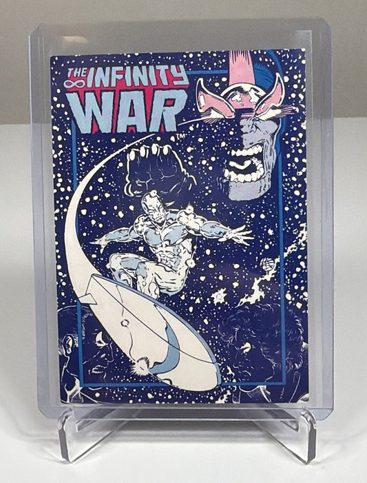 1992 Marvel Comics Infinity Wars Promo Card Checklist Silver Surfer Thanos NM