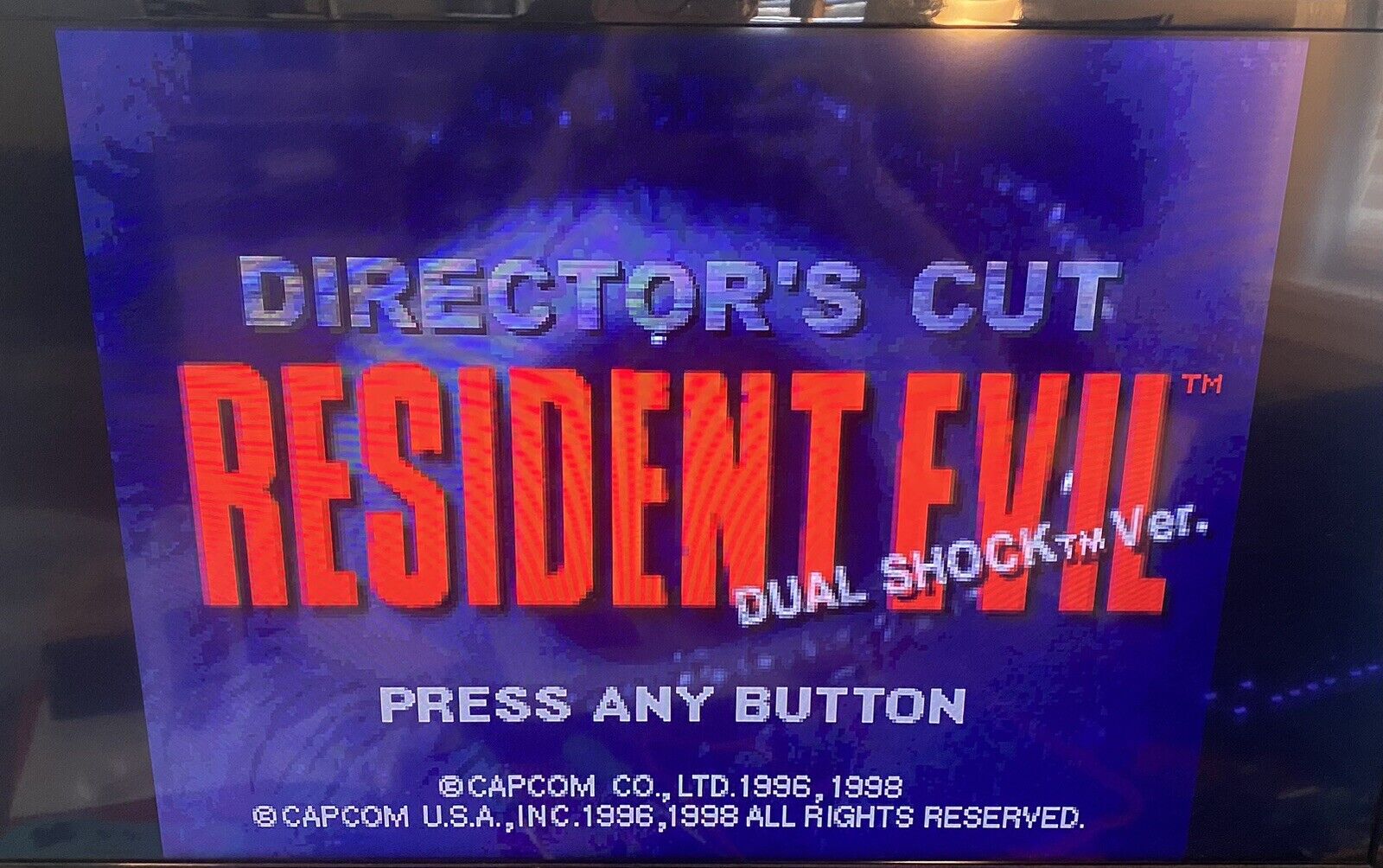 Resident Evil Director's Cut (Sony PlayStation PS1, 1998) CIB Tested, Read Desc