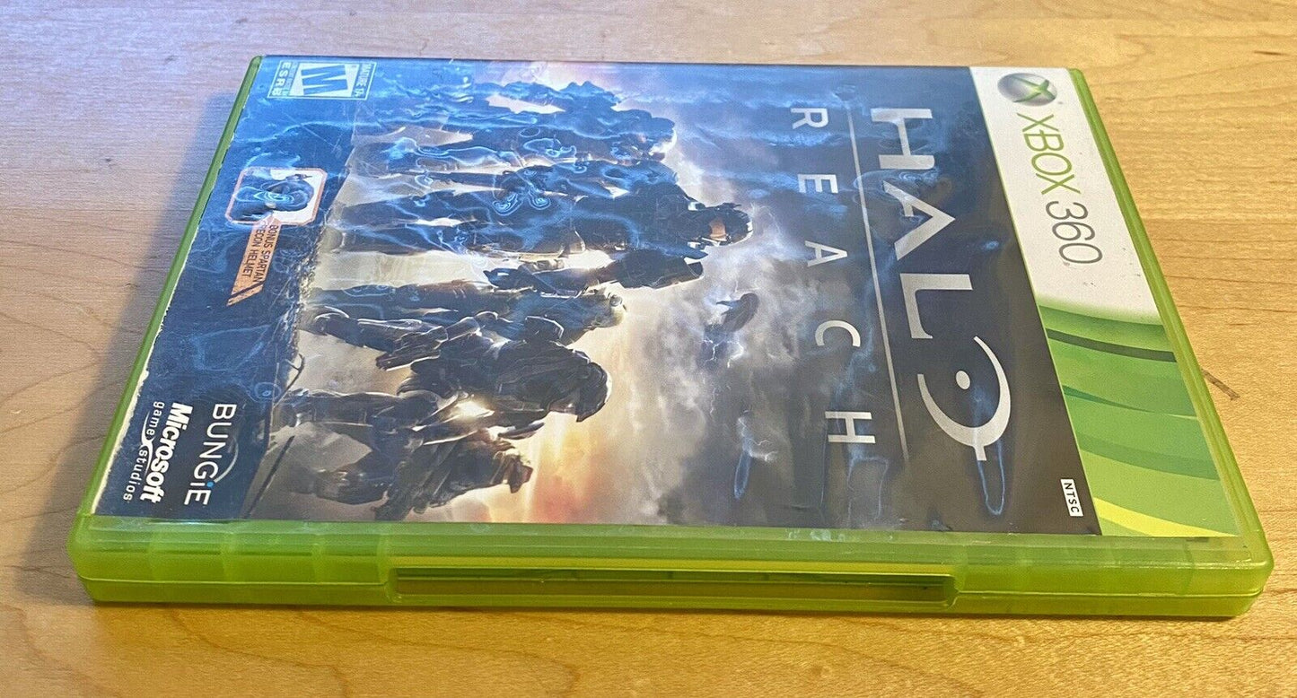 Halo: Reach (Microsoft Xbox 360, 2010) CIB w/ Manual & Insert, Tested