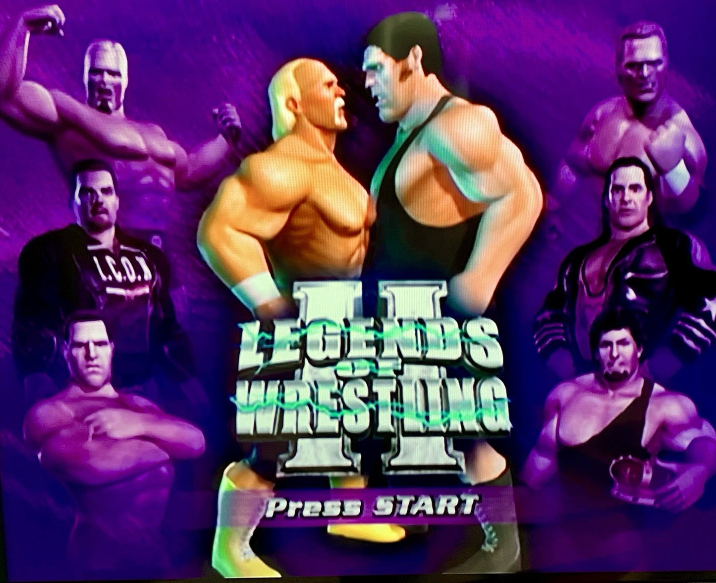 Legends of Wrestling II (Nintendo Gamecube, 2002) Tested Working, Reg Card