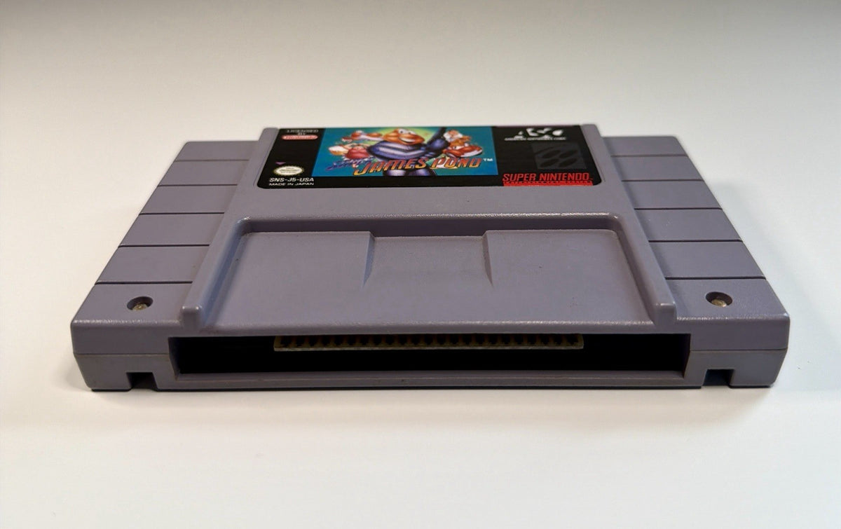 Super James Pond (Nintendo SNES) Authentic,  Tested & Working!