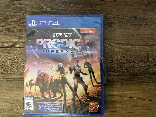 Star Trek Prodigy Supernova PS4 Game Sealed (Rip In seal)