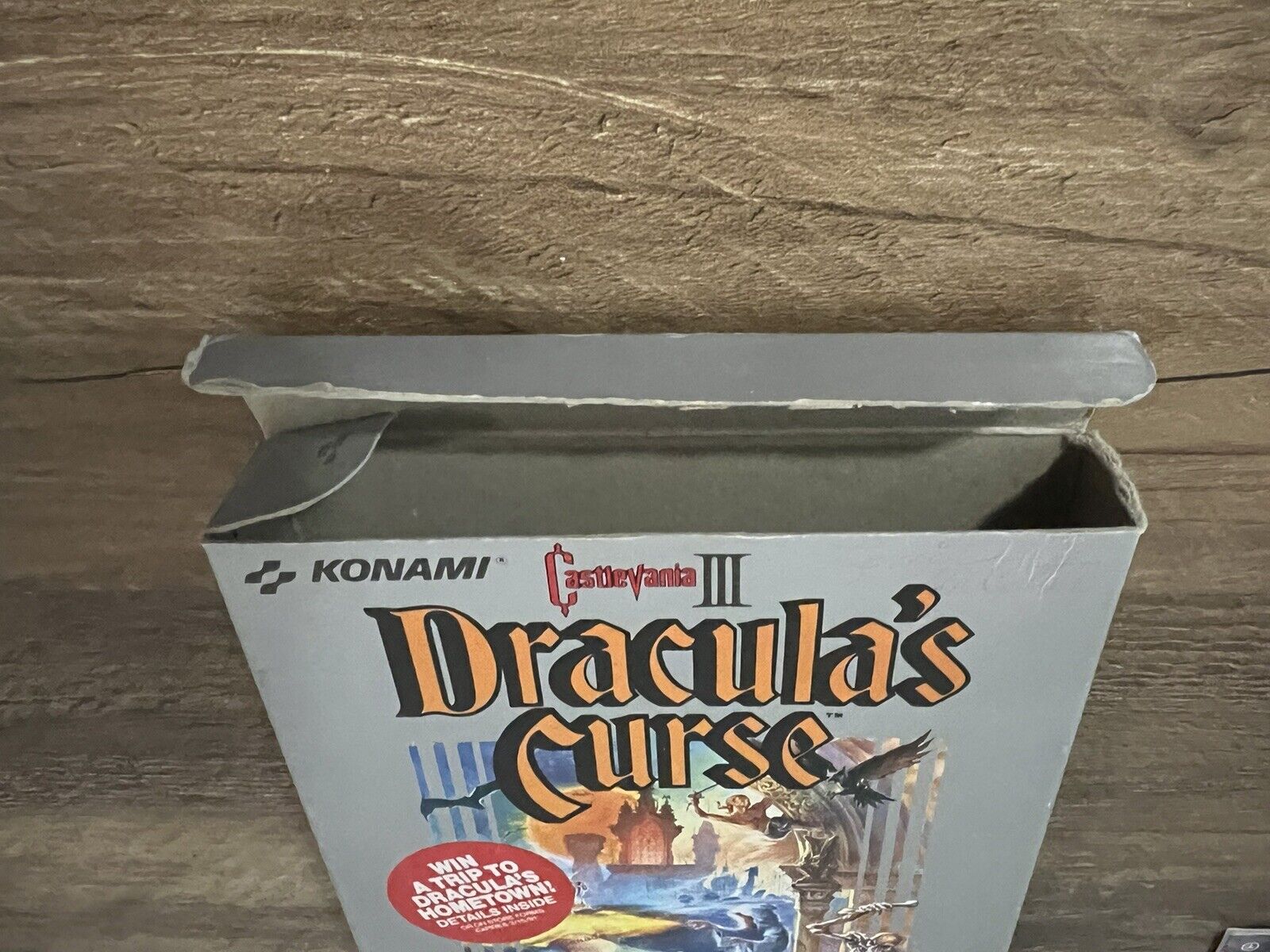 NES Castlevania III: Dracula's Curse Excellent Condition, Complete in Box!