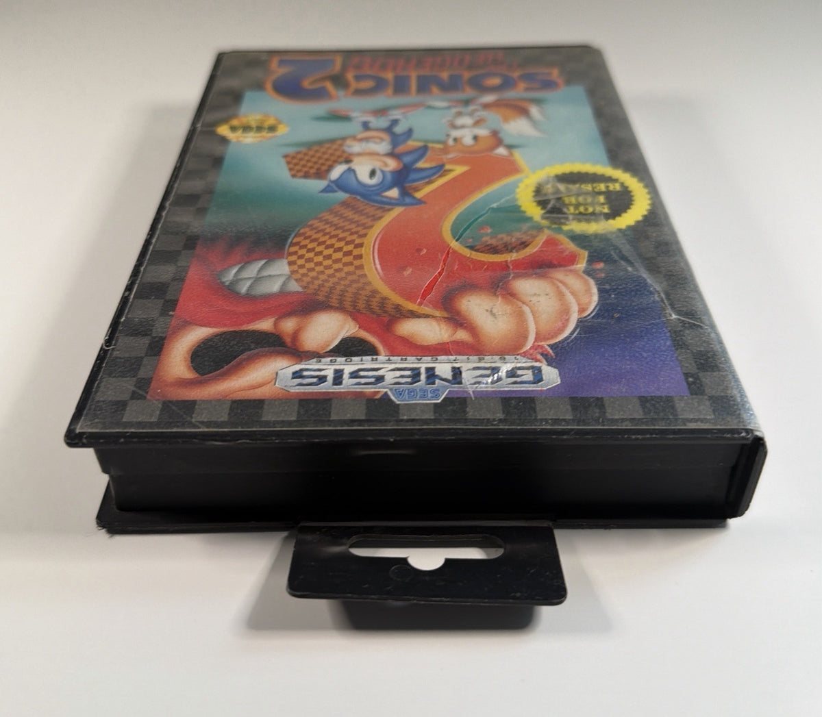 Sonic the Hedgehog 2 (Sega Genesis) Case & Cartridge, No Manual TESTED