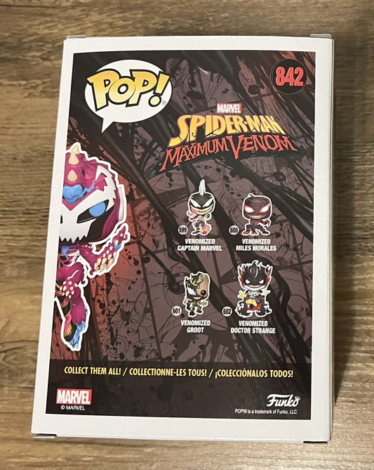 Funko Pop Marvel Comics Venomized IronHeart #842 Pop in a Box Exclusive