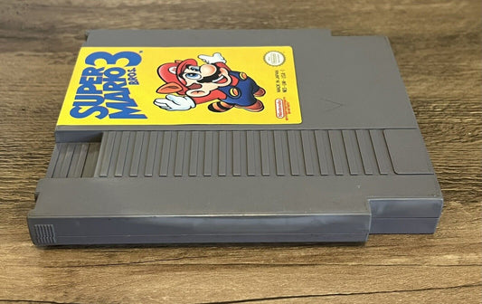 Super Mario Bros. 3 (Nintendo NES, 1990) - Authentic Cleaned & Tested