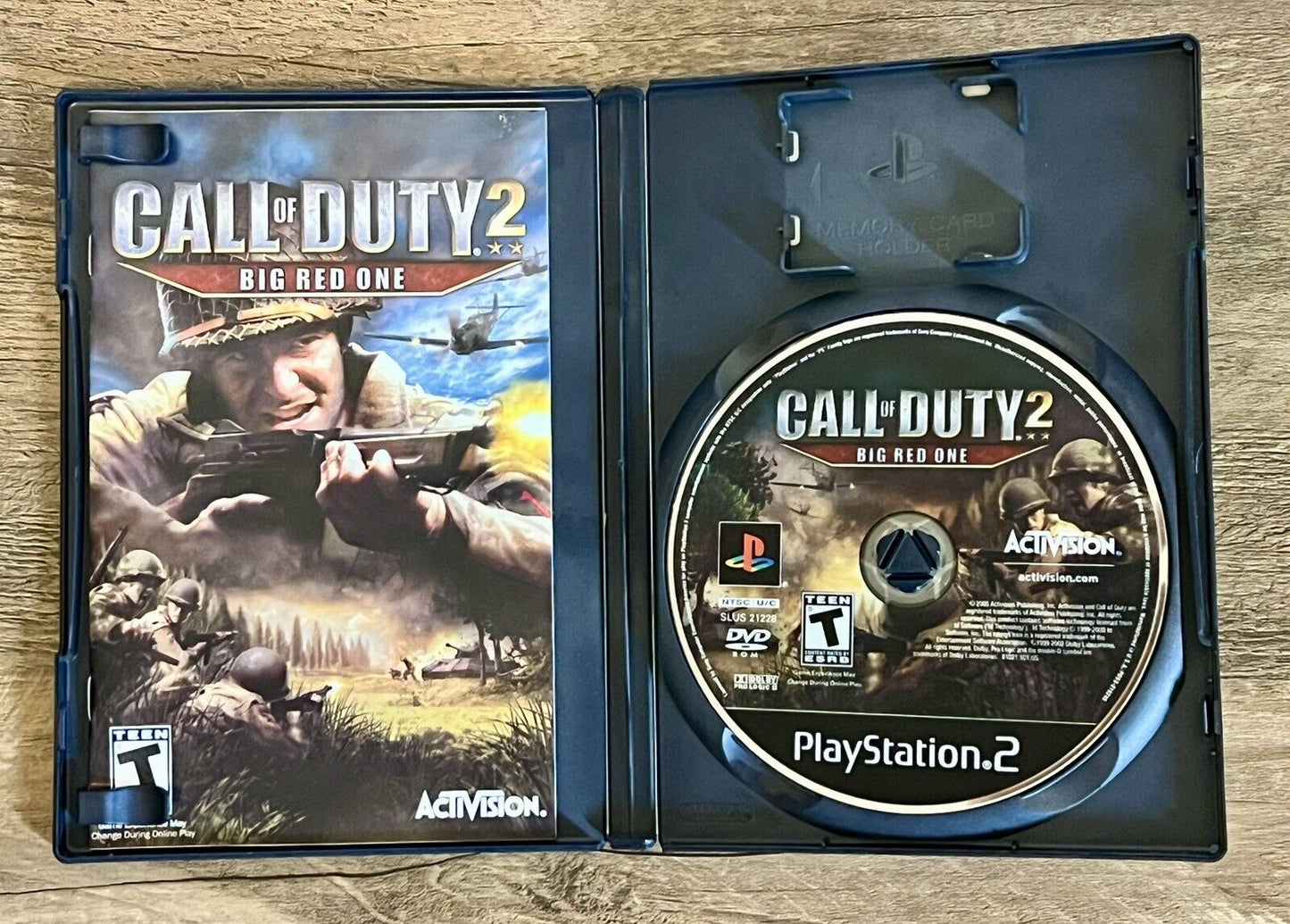 Call of Duty 2 Big Red One PS2 PlayStation 2 - Complete CIB