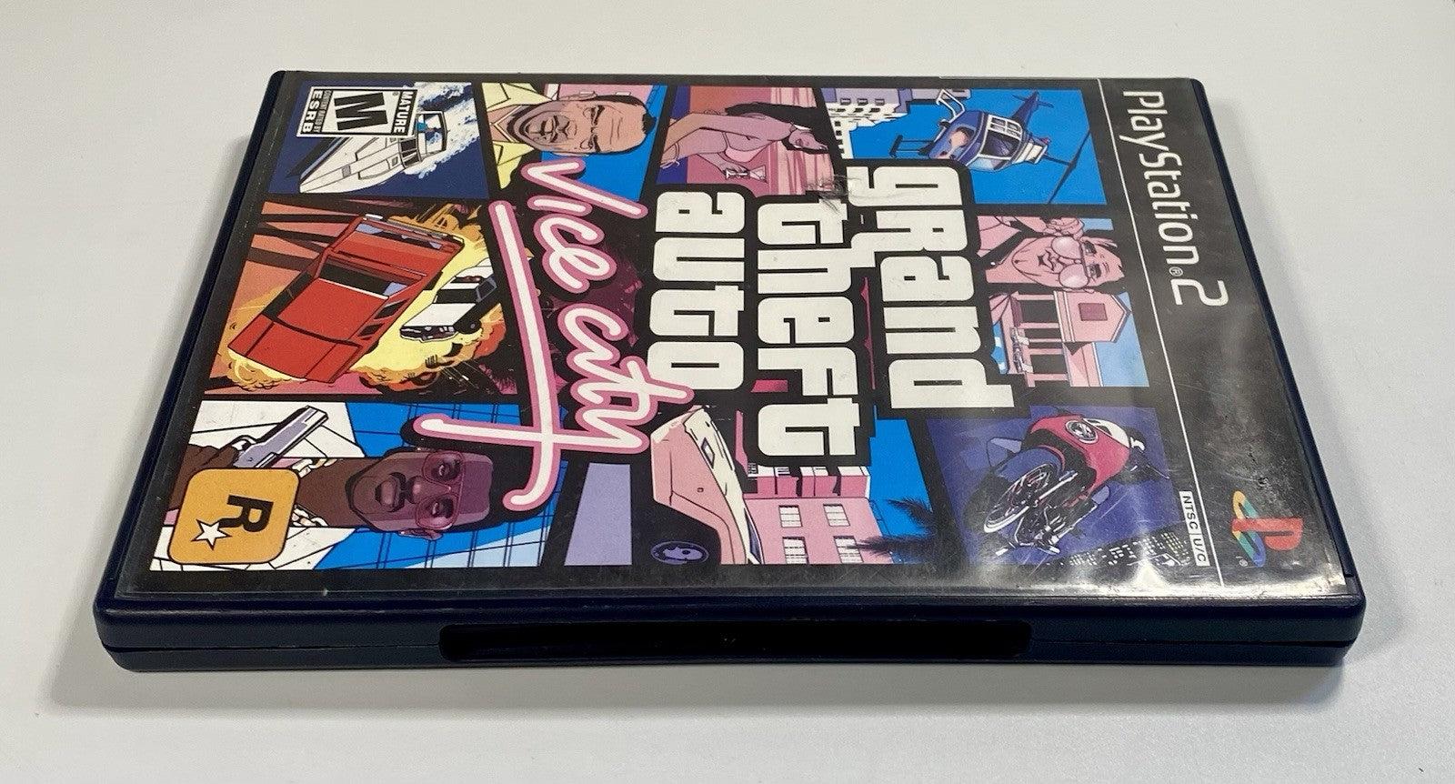 Grand Theft Auto Vice City PlayStation 2 PS2 CIB Complete W/ Manual & Map Works