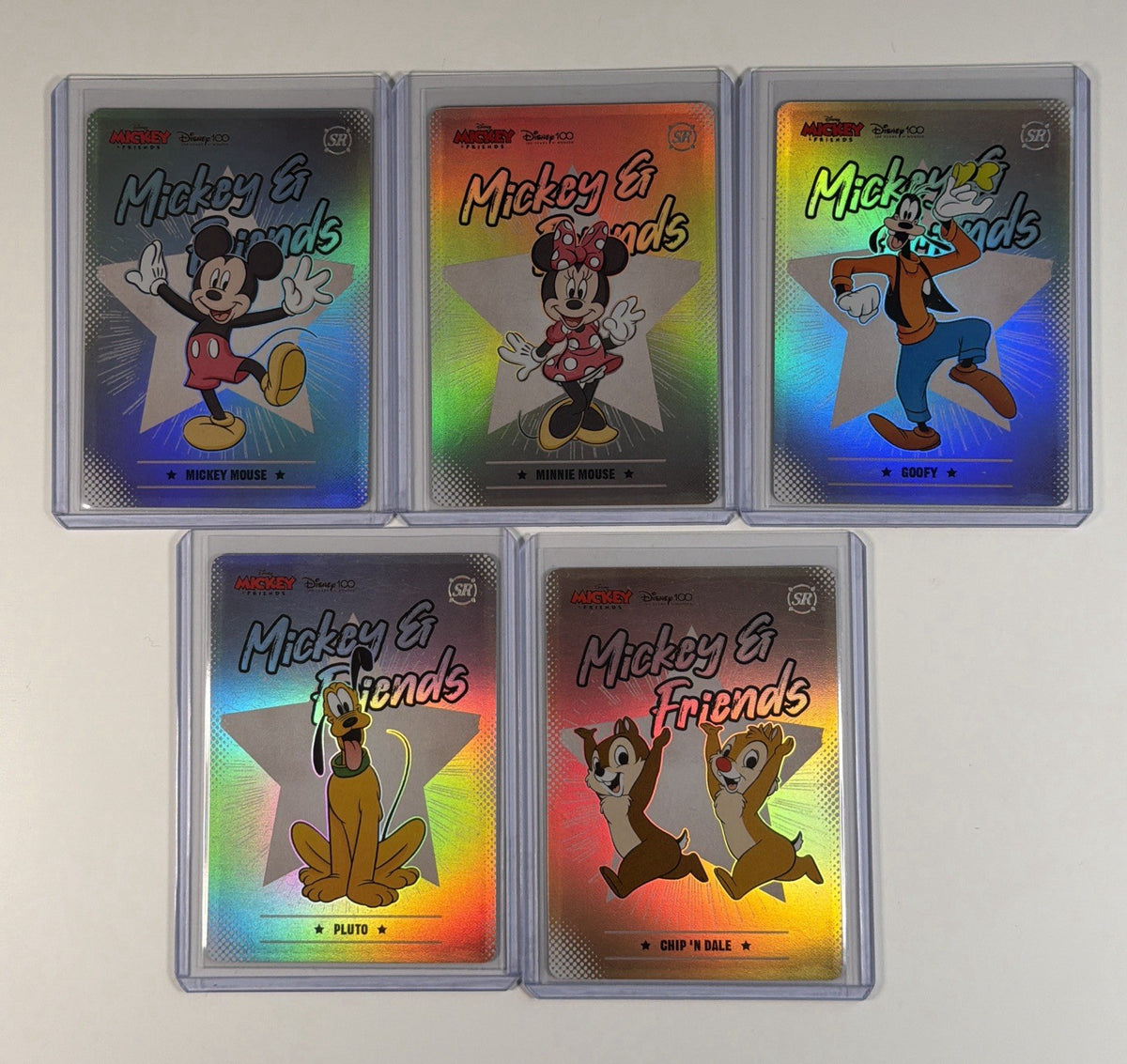2023 Kakawow Hotbox Disney 100 Mickey & Friends SR 16 Cards 1-16 Bundle All NM
