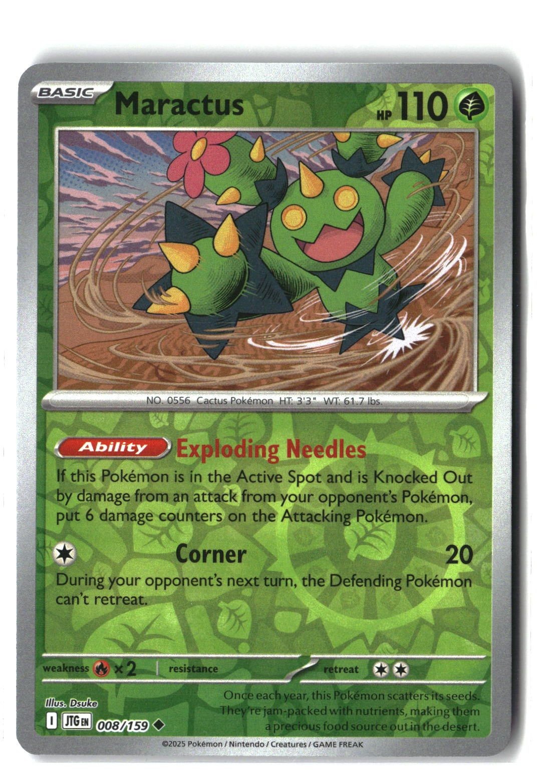 Maractus Reverse Holofoil NM (Journey Together 008/159)