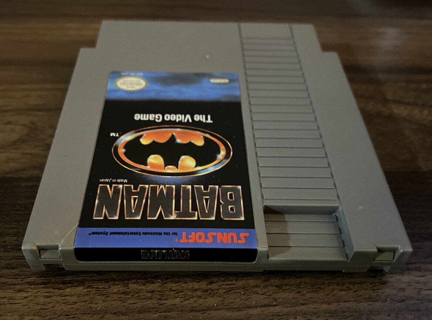 Batman The Video Game Nintendo NES Original Cleaned Tested Authentic Works! Mint