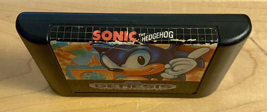 Sonic the Hedgehog (Sega Genesis, 1991) Authentic, Tested & Works, Cart Only