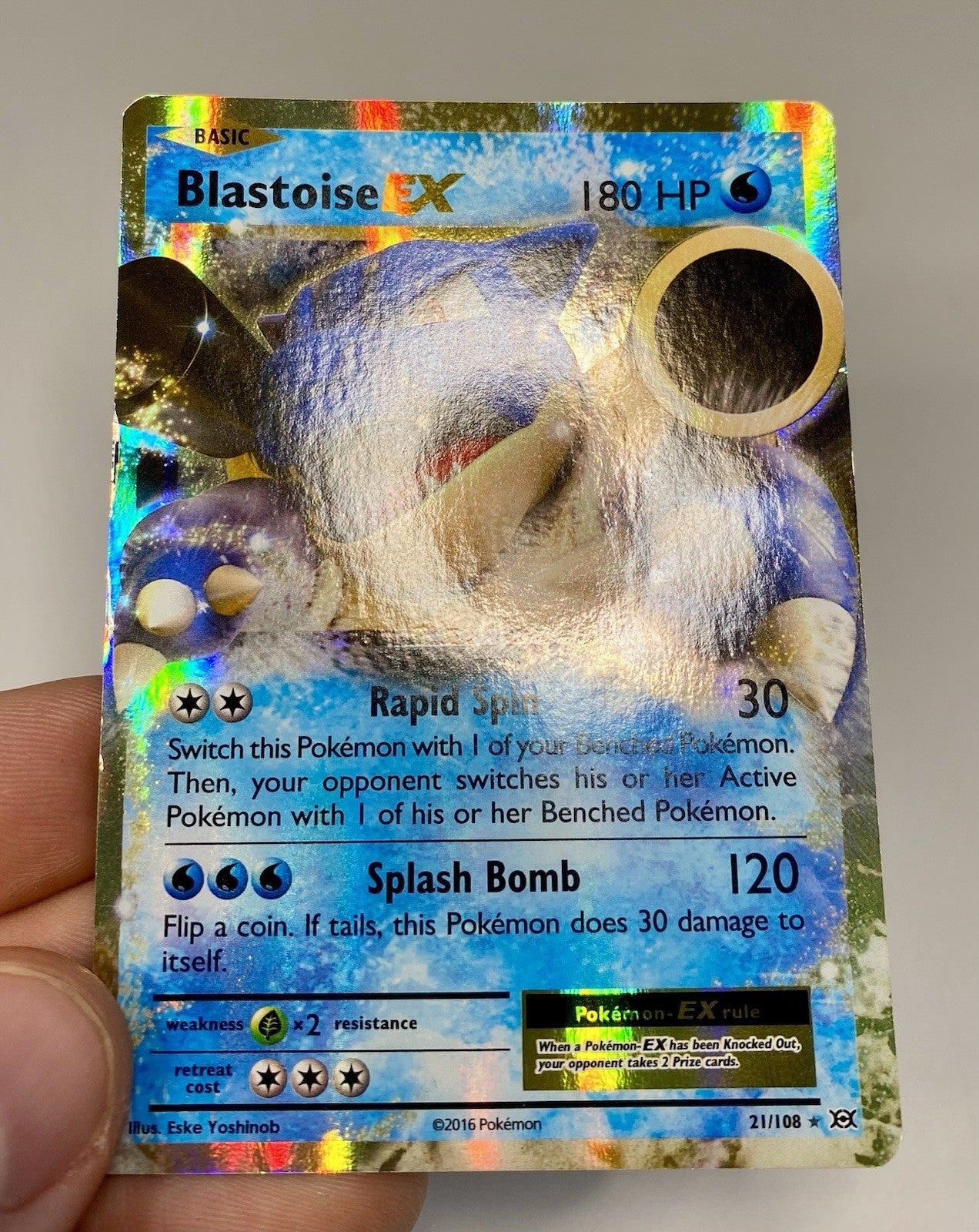 Pokémon Evolutions Holo Lot Blastoise EX 21/108 Nidoking 45/108 Kakuna 6/108