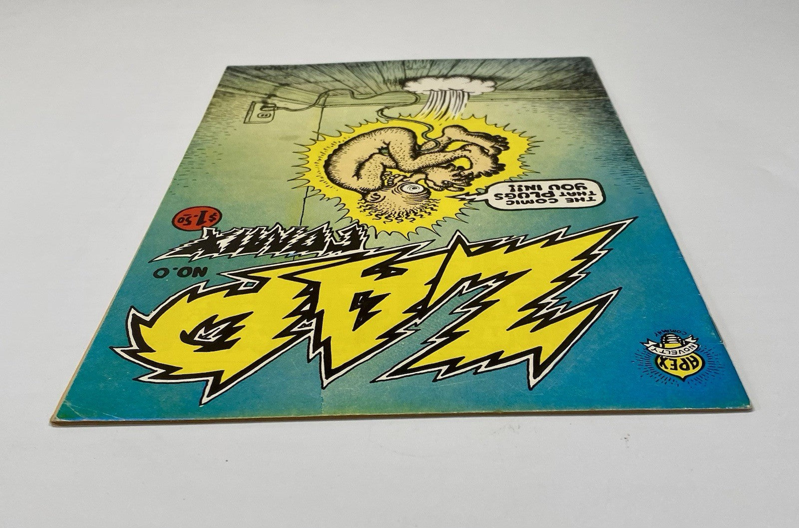 ZAP COMIX No. #0 8th PRINTING - ROBERT CRUMB - APEX NOVELTY COMPANY