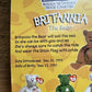 Ty McDonald’s Beanie Babies 1999 Britannia The Bear - Rare with Tag Errors! 