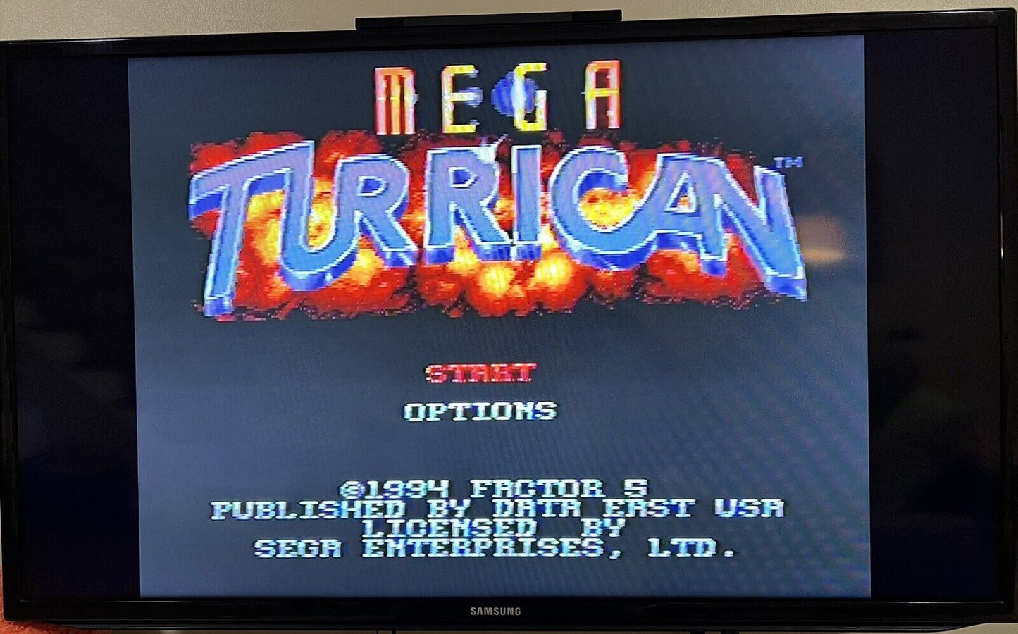 Mega Turrican (Sega Genesis, 1994) Complete CIB Authentic Tested