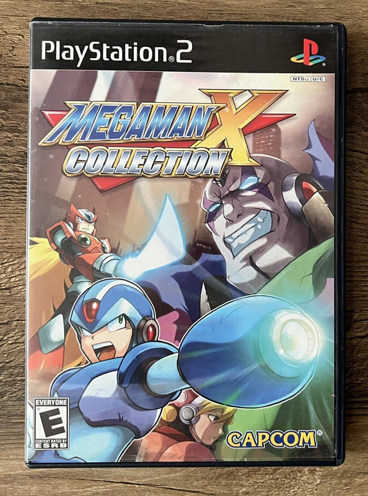 Mega Man X Collection (Sony PlayStation 2, 2006) No Manual Tested And Works!