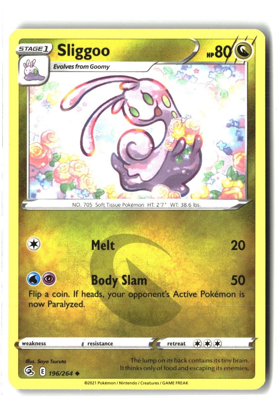 Sliggoo (SWSH08: Fusion Strike 196/264) NM