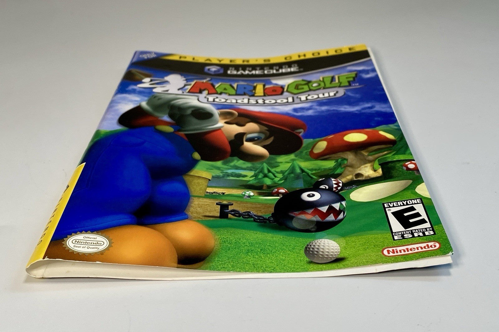 Mario Golf: Toadstool Tour (GameCube) Cover Art Only - No Game