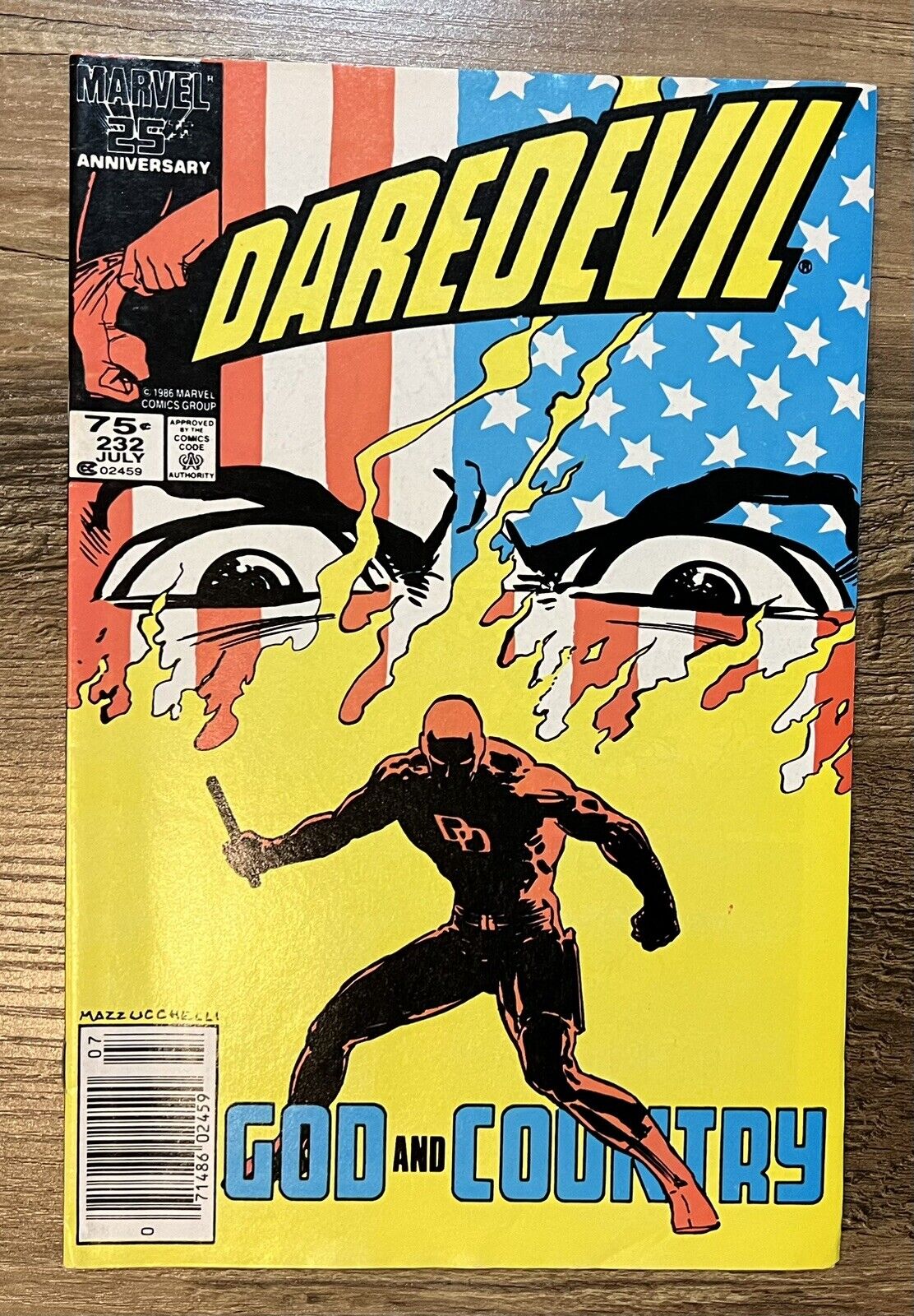 Daredevil #232 1st appearance Nuke (1986)