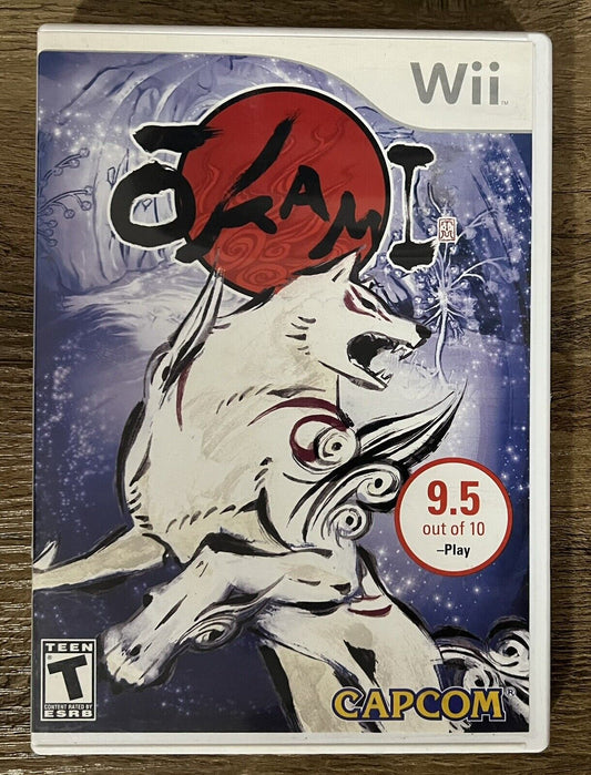 Okami CIB (Nintendo Wii, 2008) - Tested & Working - Complete w/ Manual