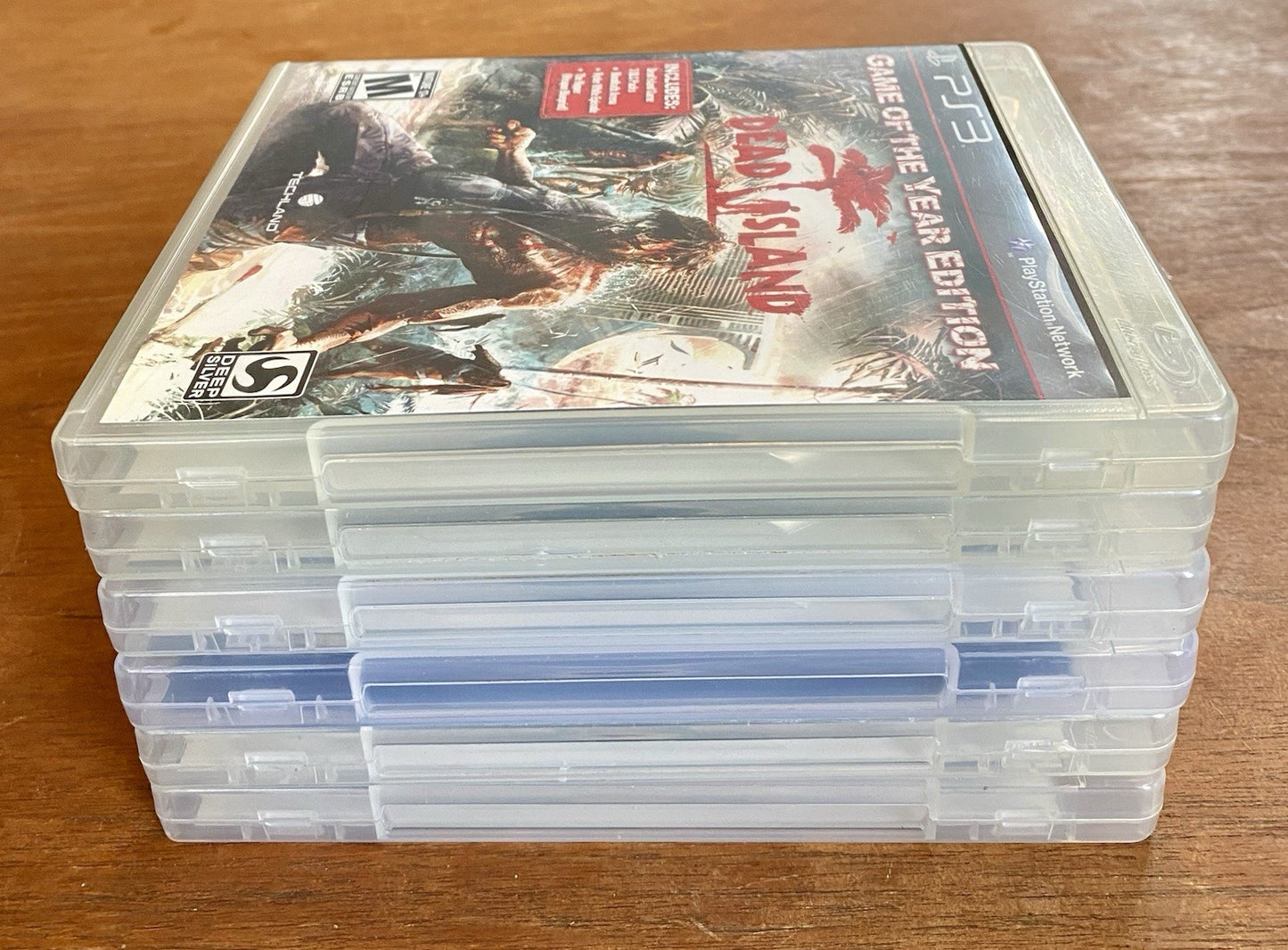 Sony PlayStation 3 PS3 Bundle Lot of 6 Zombie Games Tested Walking Dead & More!