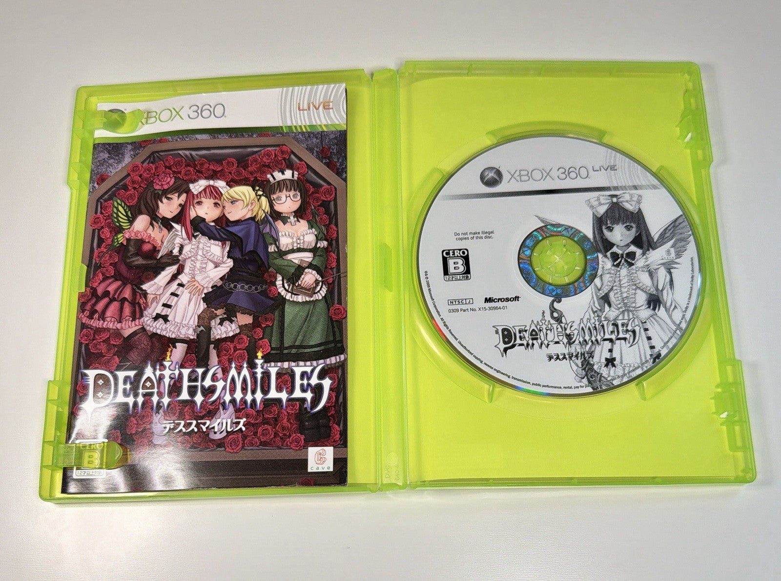 Death Smiles Limited Edition XBox360 Japan Only Import CIB Complete W/ Manual